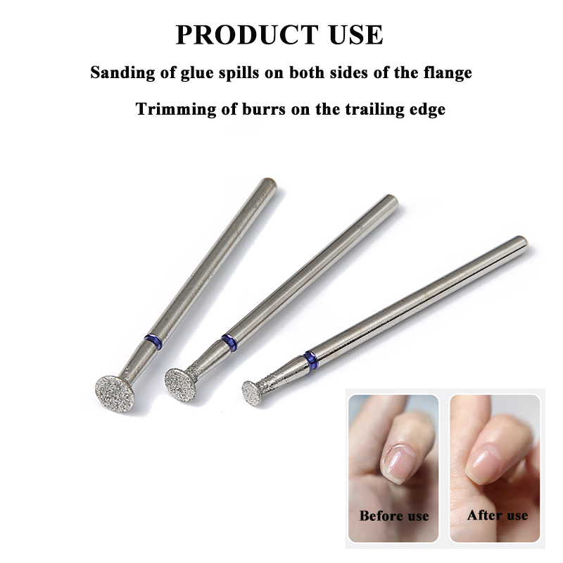 3pcs/set Diamond Nail Drill Bi - Rotary Tool Kit review and price