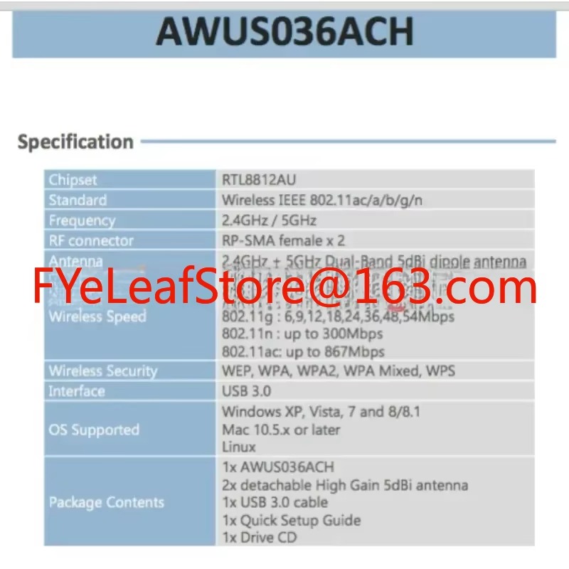 ALFA AWUS036ACH RTL8812AU Mac  - Power Tools For Linux review and price