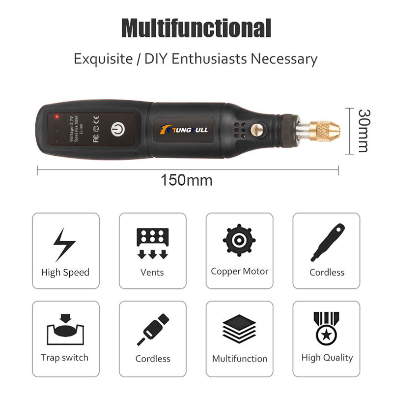 USB Engraving Pen Mini Grinder - Power Tools Ingco review and price